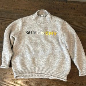 Givenchy kids wool & cashmere sweater